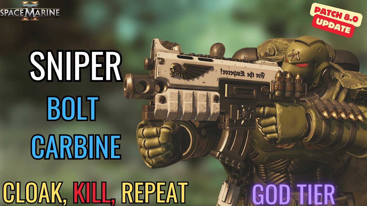 Руководство по сборке снайпера в Space Marine 2 | Warhammer 40,000: Space Marine: ЛУЧШИЙ осадный ...