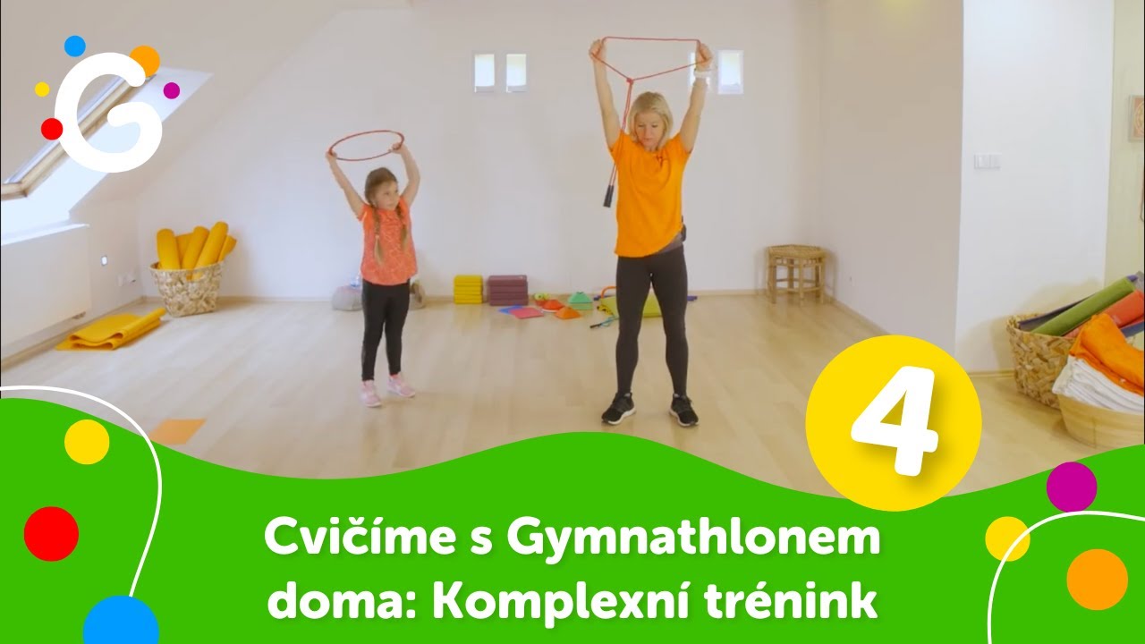 Cvičení s dětmi na doma 🤸🏻‍♀️ Komplexní trénink #4 😍