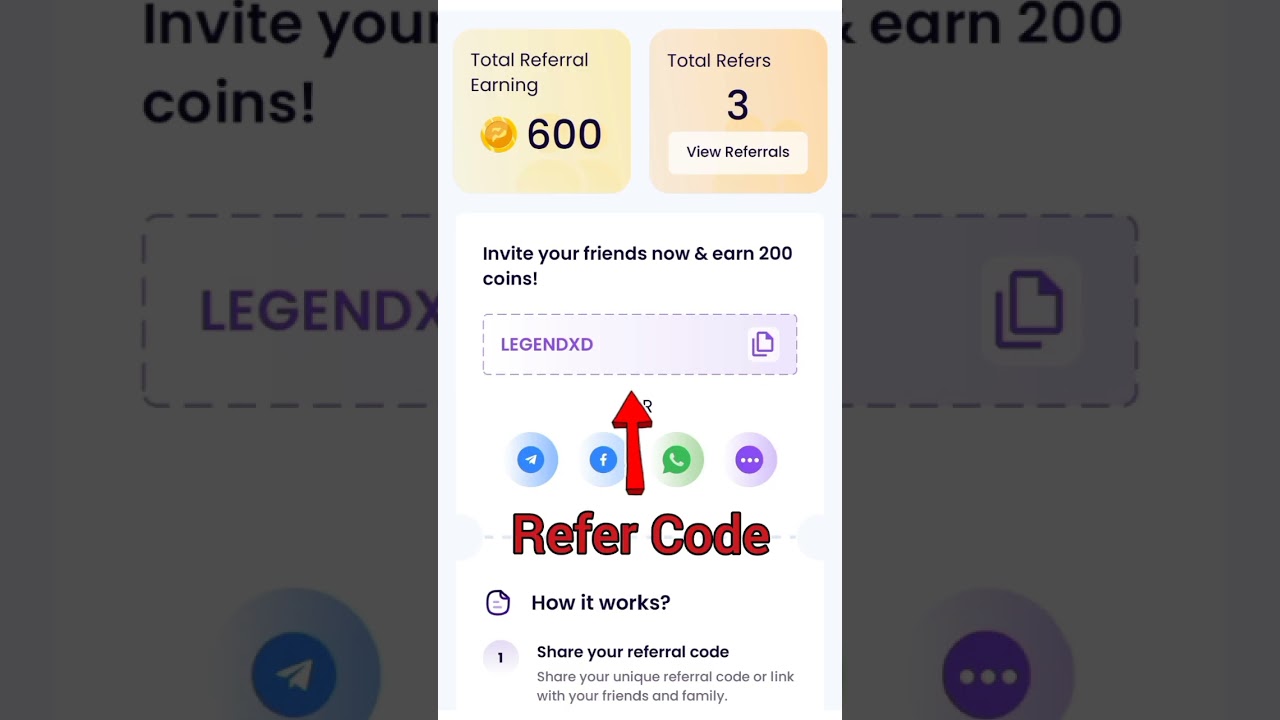 Free Coins Refer Code for PollPe app | #pollpe #earnmoney #earningapp #shorts