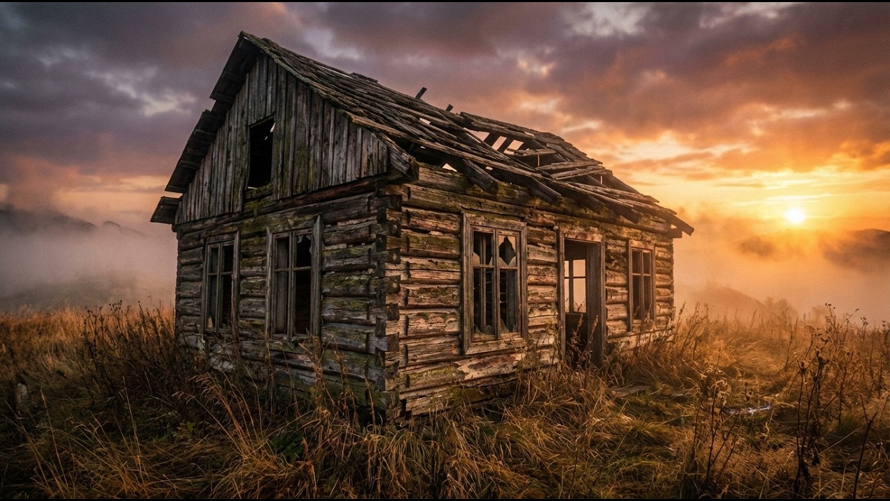 Abandoned Mountain Cabin Restored to Dream Home