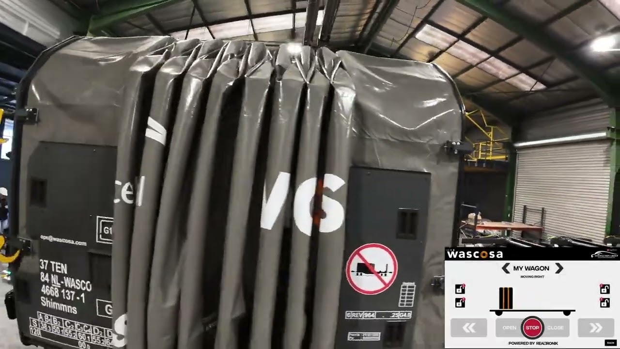 Wascosa Shimmns TTU 2025 with automated tarpaulin
