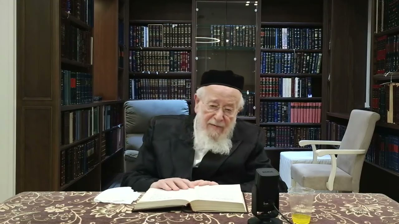 Rav Schlesinger de Strasbourg | שיעור פרשת השבוע - משפטים תשפ