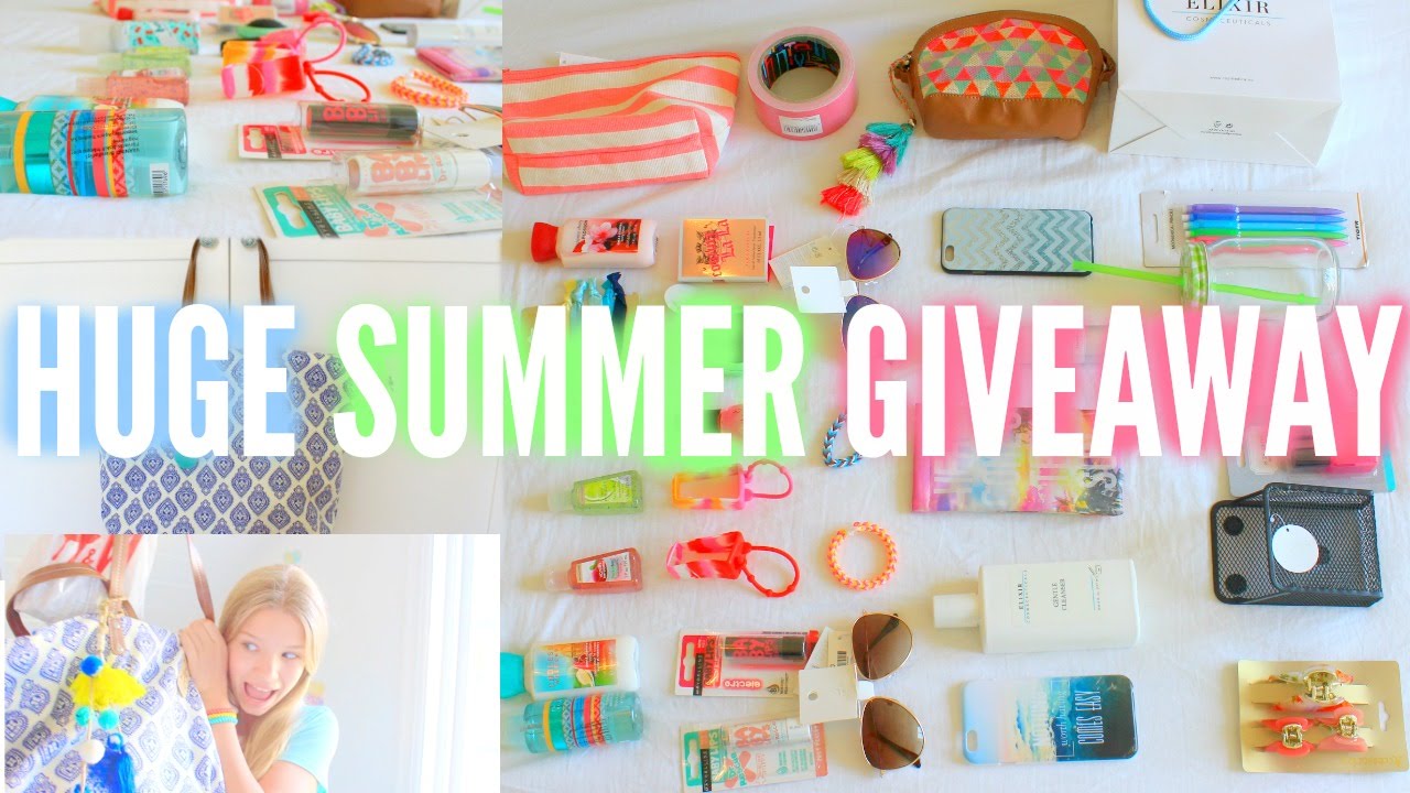 HUGE SUMMER /50.000 SUBSCRIBERS GIVEAWAY (closed)