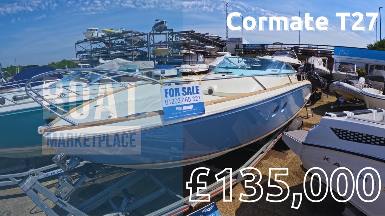 Cormate T27 Yacht For Sale, Boat Tour
