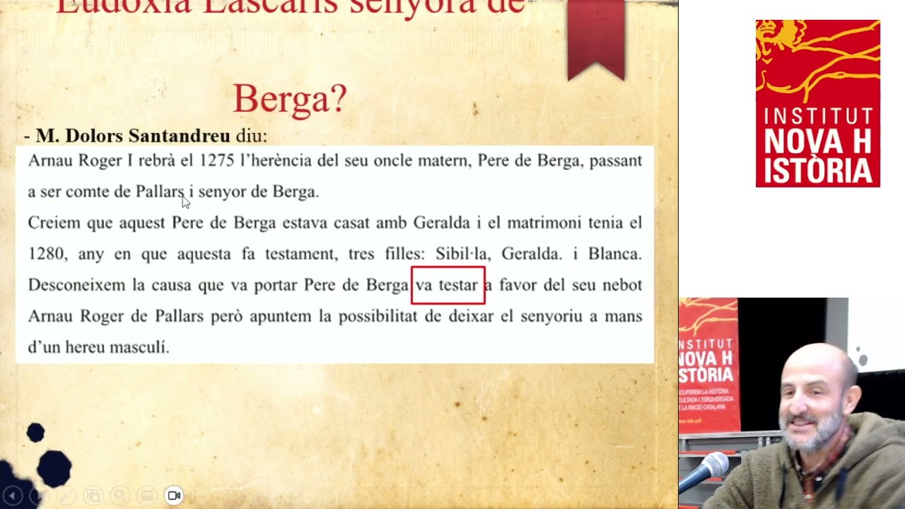 Narcís Mujal - La princesa Làscaris i el seu vincle amb el Berguedà