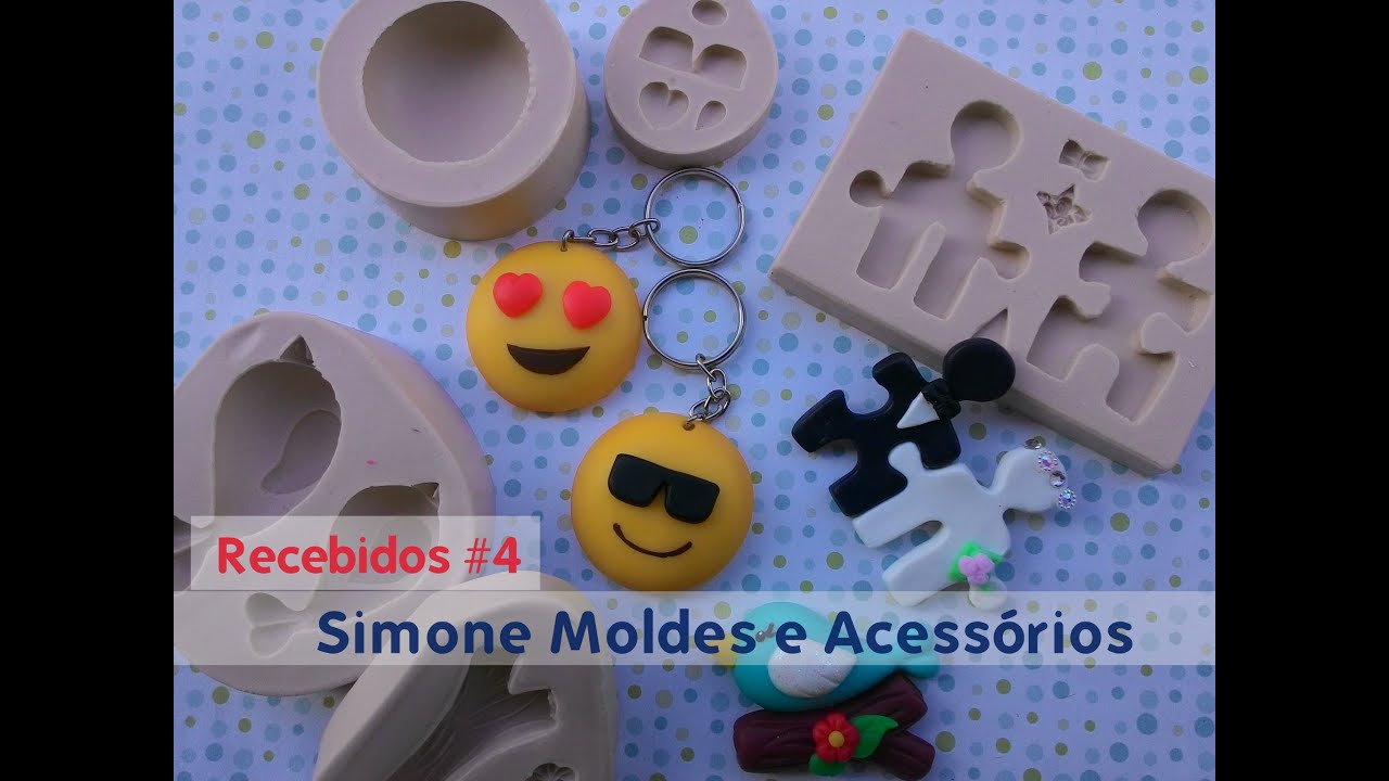 Recebidos #4 - PARCERIA SIMONE MOLDES E ACESSÓRIOS