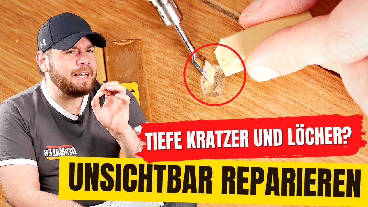 Laminatboden reparieren: So behebst du Kratzer, Beschädigungen und Löcher im Laminat