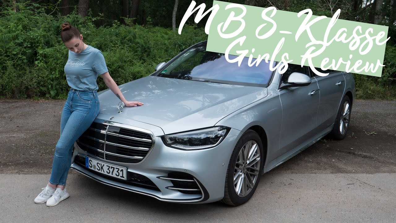 Larissa fährt den 2021 Mercedes-Benz S500 4MATIC (BR 223) mit First Class Fond [4K] - Autophorie