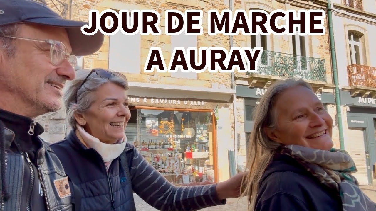 AURAY ET SAINT GOUSTAN JOUR DE MARCH&Eacute;  06/10