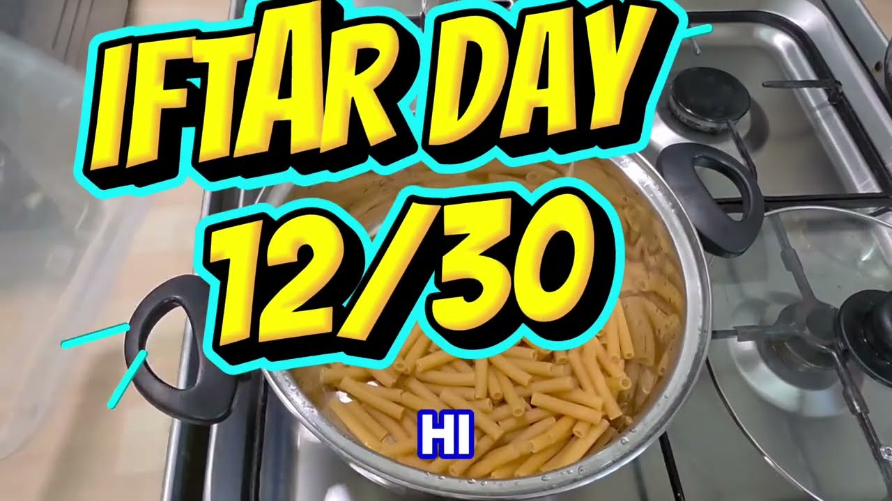 PASTA AND PRAWNS FOR IFTAR DAY 13/30