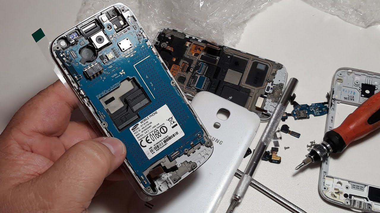 Samsung Galaxy GT-I9195 S4 mini. Восстановление и замена дисплея