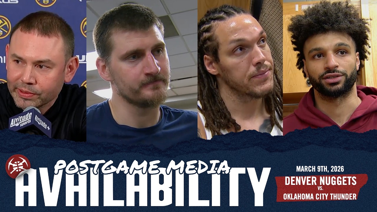 ALL Denver Nuggets Postgame Media vs. OKC 🎙️
