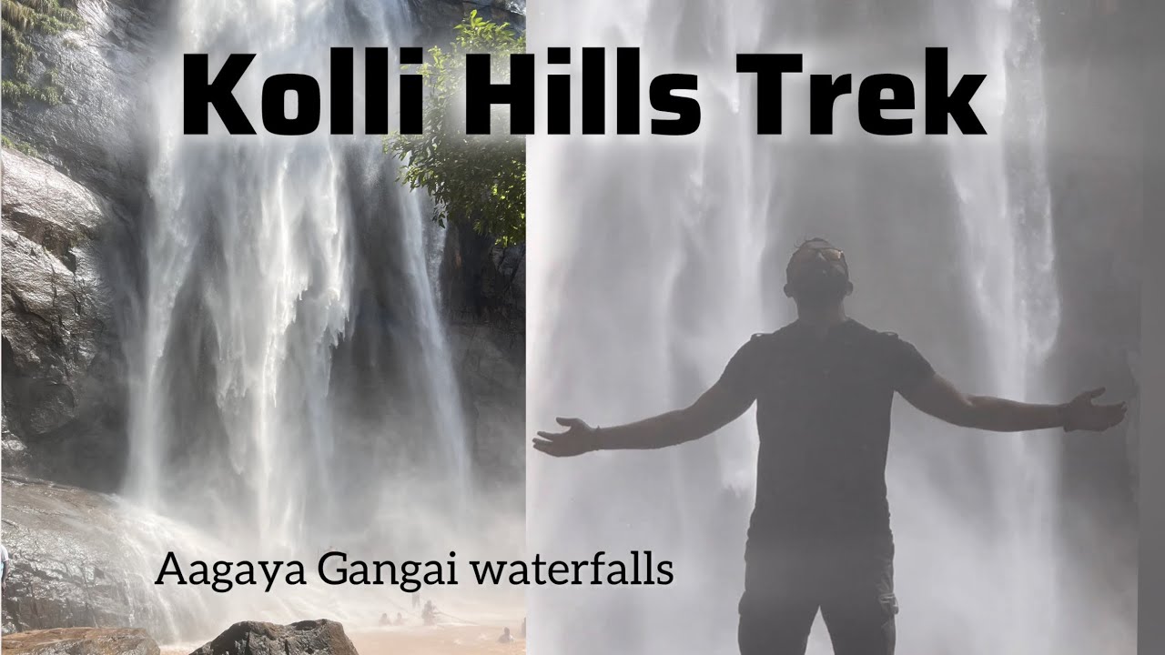 Agaya Gangai Trek in 10 minutes #kollihills #agayagangai #waterfall #insta360x3 #nohkalikaifalls