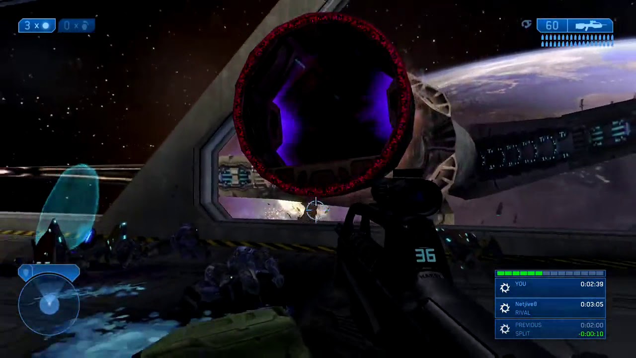 MCC - Halo 2 Cairo Station Easy Speedrun 5:24