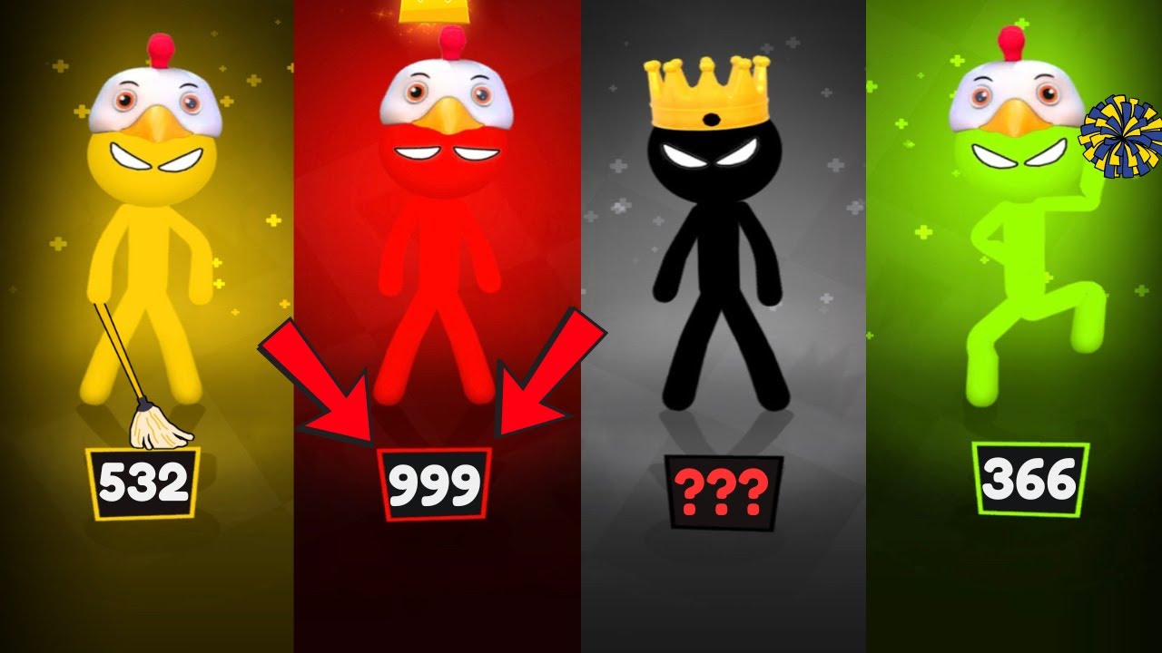 Stickman Party - Tournament Mode 1234 Player Random | Gameplay Walkthrough Part 98 MiniGames Update