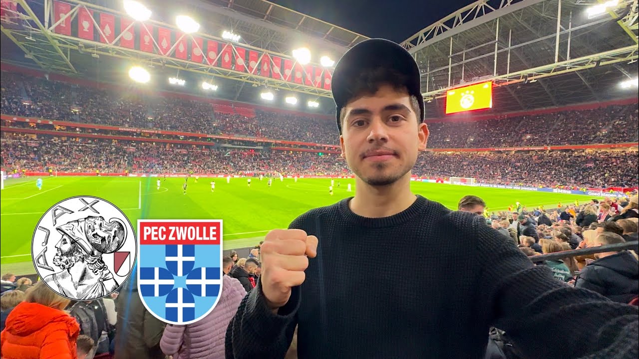 WIE ist die STIMMUNG bei AJAX AMSTERDAM?🇳🇱🔥 | AJAX AMSTERDAM vs PEC ZWOLLE | Stadionvlog