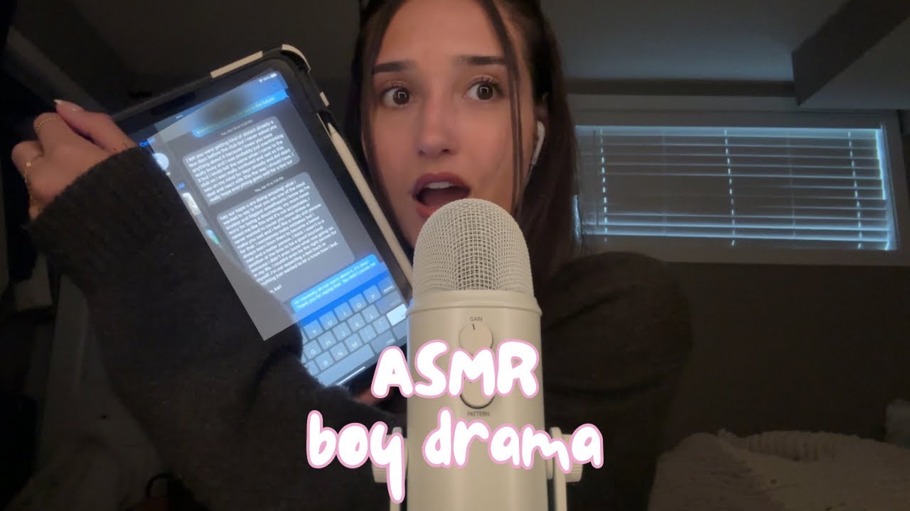 asmr - boy drama (I have second-hand embarrassment)