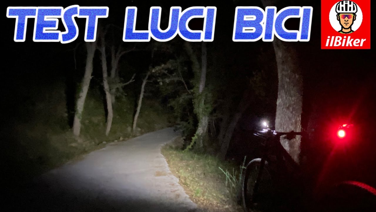 TEST LUCI 🔦 Esci in bici di notte (Olight x Magicshine RN1500 + RN120)