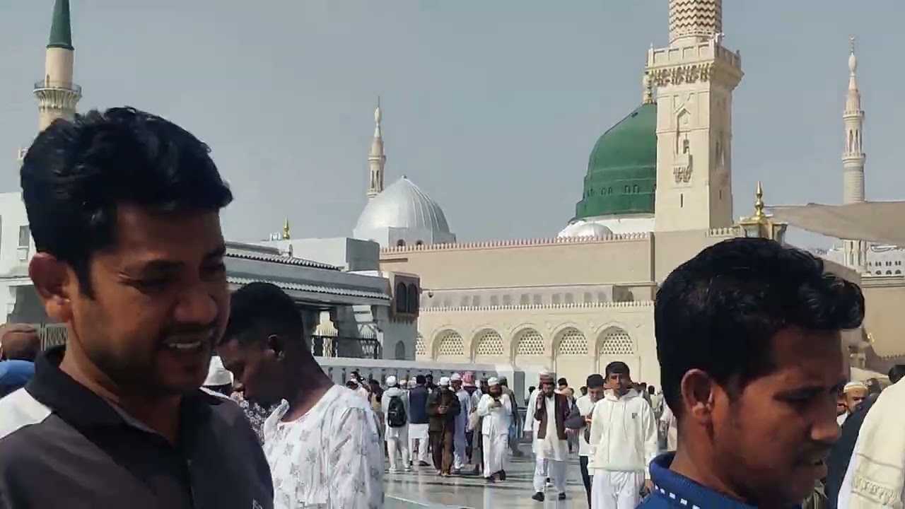Masha Allah best view in madina shreef 