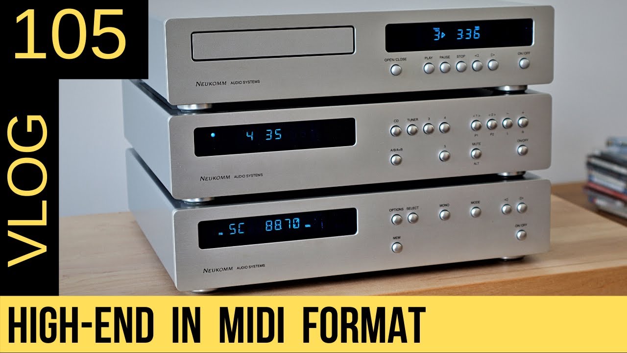 Mini Review: NEUKOMM System (sound demo) & an announcement. The Audiophile Barista Weekly Vlog 105