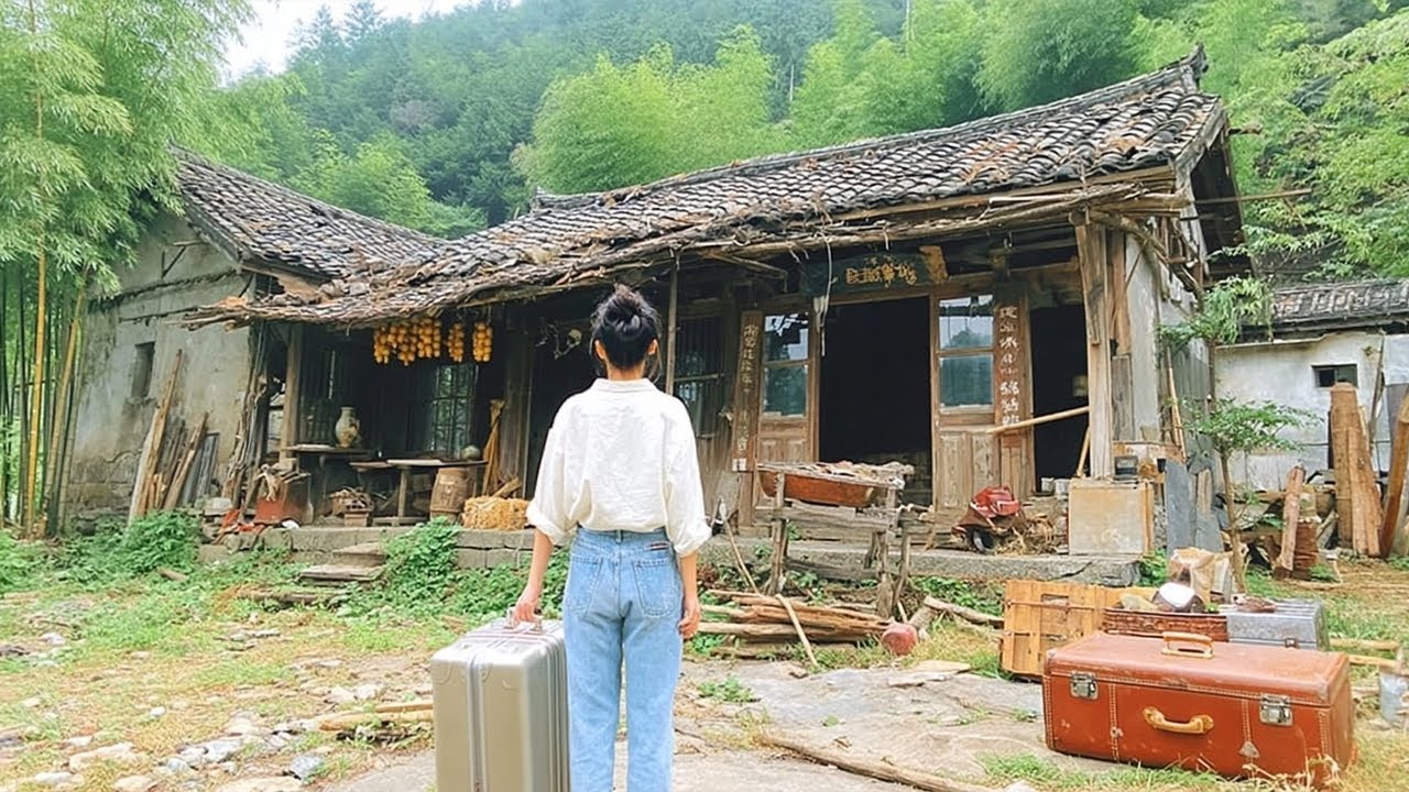 Fleeing from her Abusive Husband, Woman Cleans and Renovates an Abandoned House to Raise Children