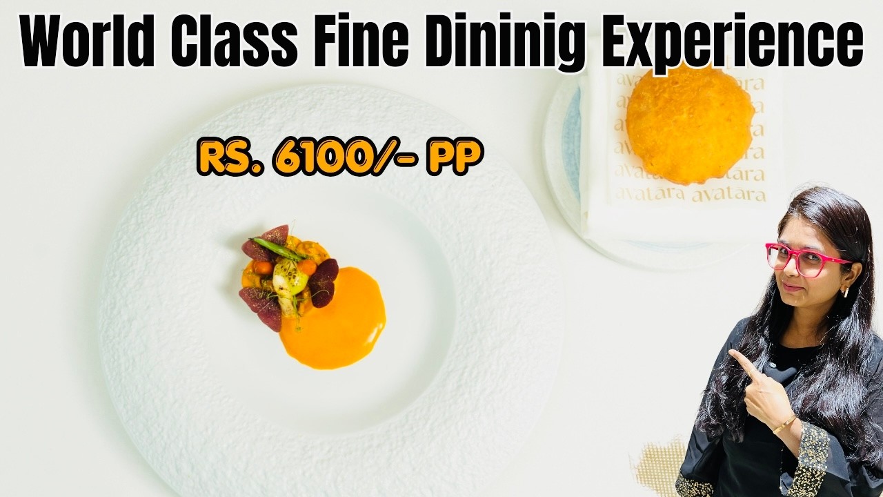 Avatara Mumbai Review | 16 Course Vegetarian Tasting Menu | Michelin Star Restaurant India |₹6100 PP