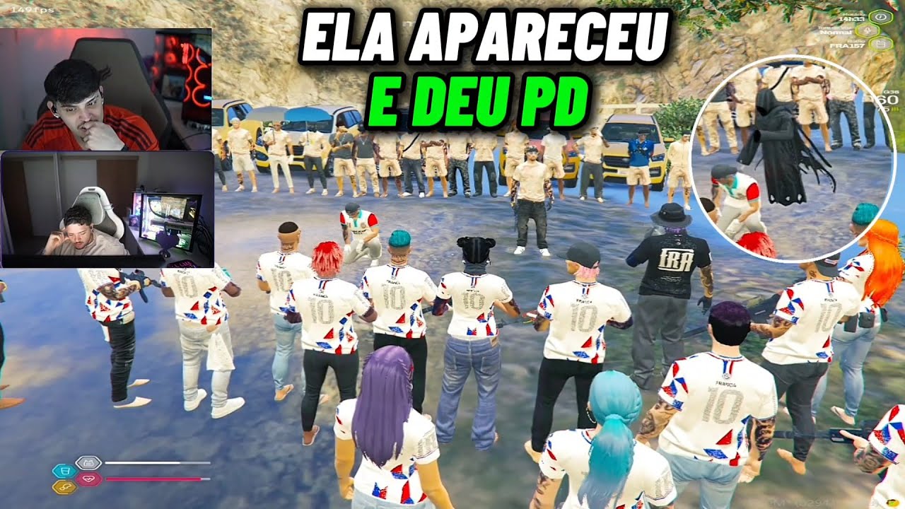 REAÇÃO DA FRANÇA COM A M0RTE APARECENDO E DANDO SEU PRIMEIRO PD