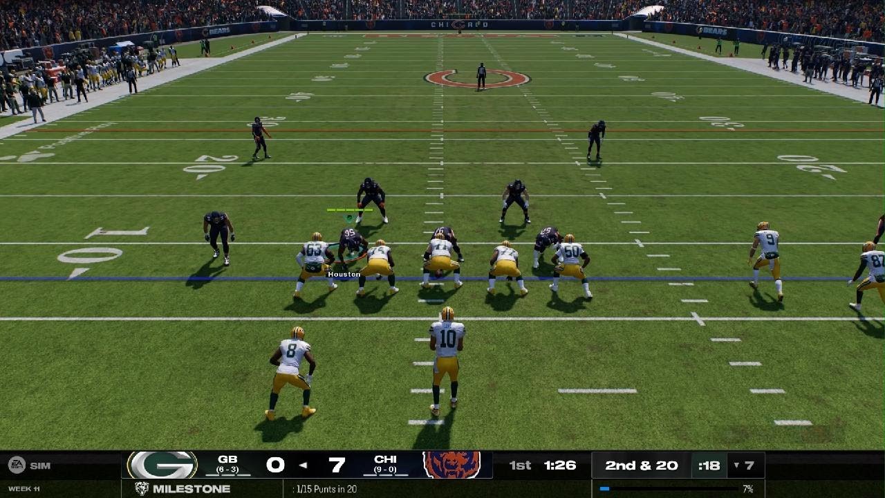 Madden NFL 25 week 11  vs green bay