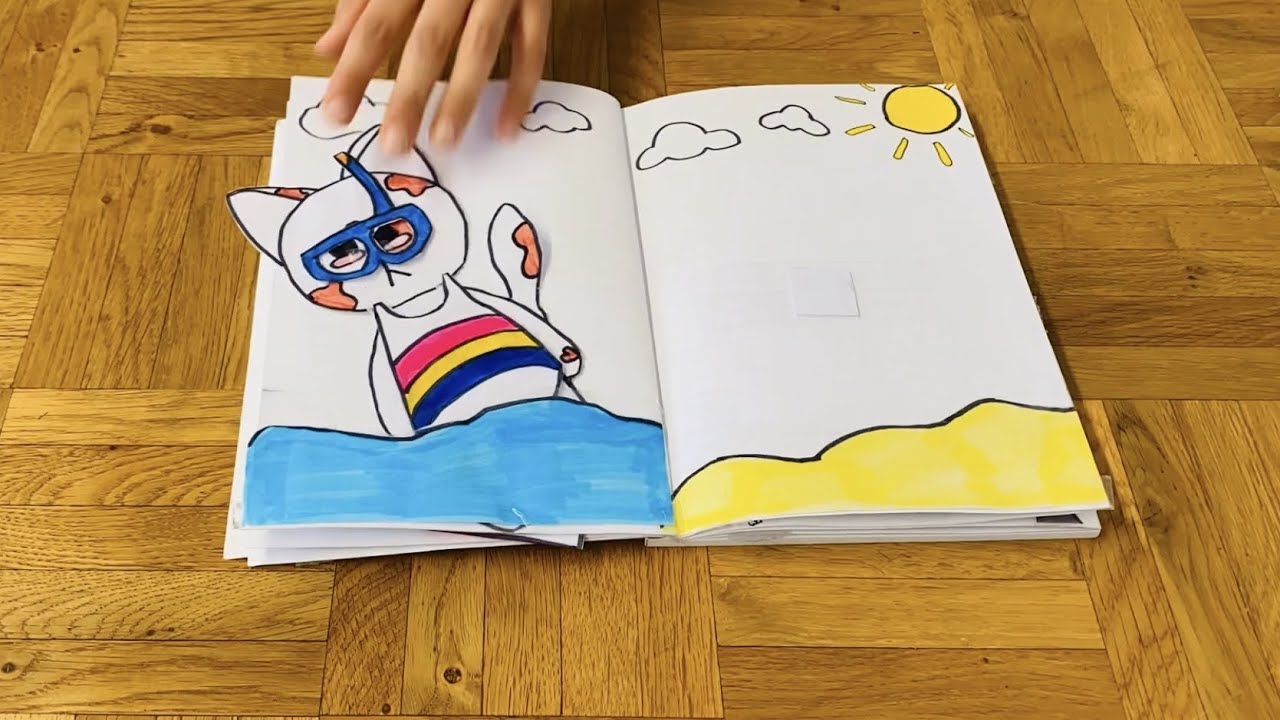 Klebebuch mit vielen Lebenswelten - 