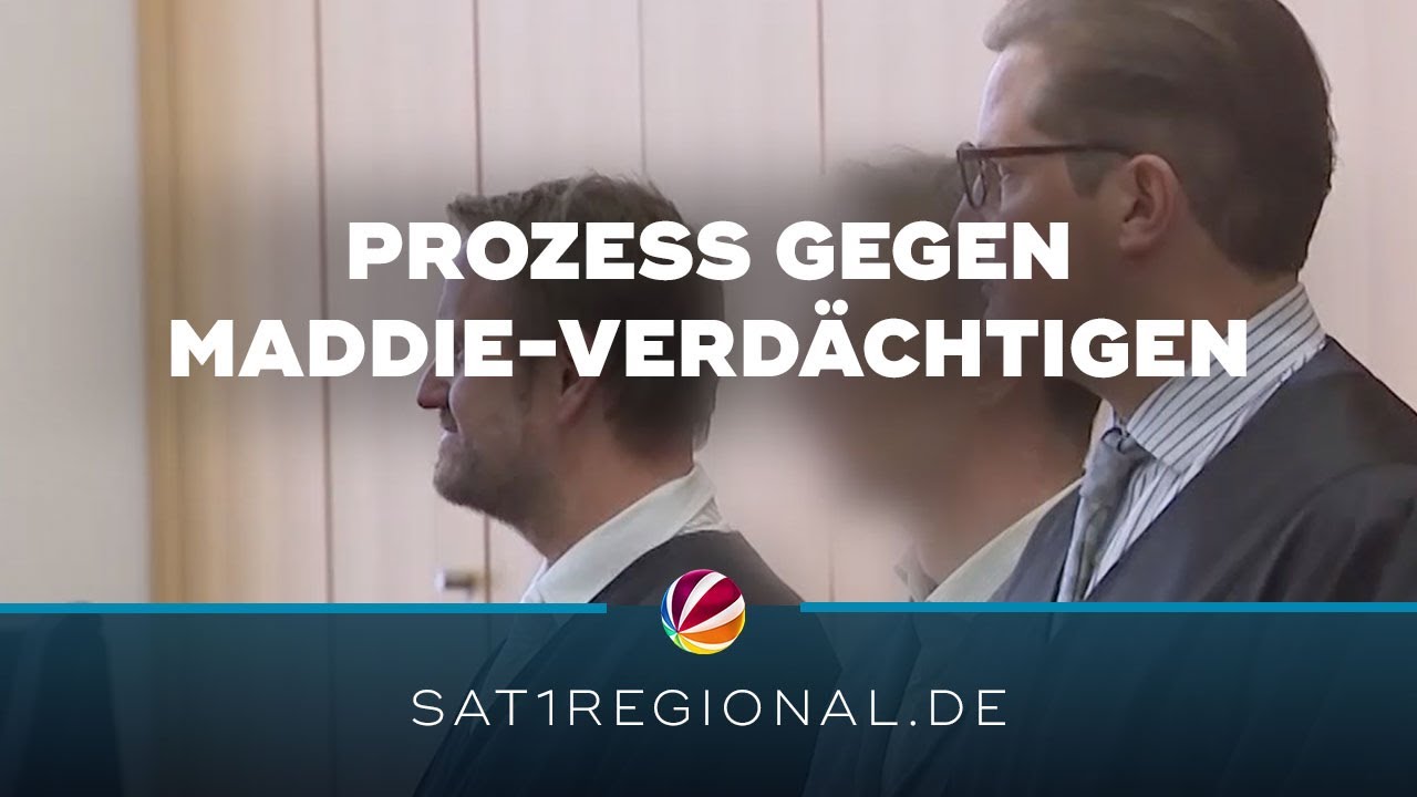 Prozess wegen weiterer Sexualstraftaten: Maddie-Verdächtiger schweigt