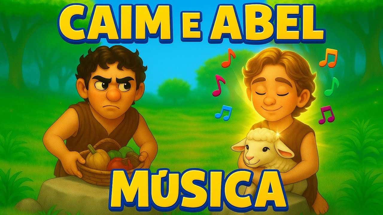 O que Aconteceu com os Filhos de Adão e Eva? | Música Caim e Abel 🎶