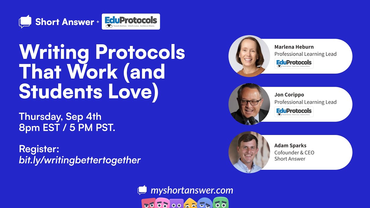Writing Protocols That Work and Students Love