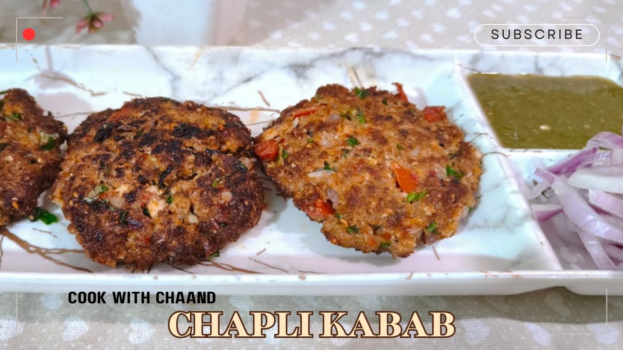 Mouthwatering CHAPLI KABAB Recipe! 🔥| Perfect For Dawat| Recipe By Cook With Chaand