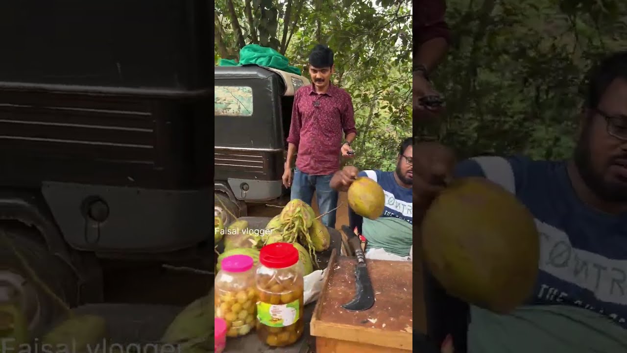 സുനിലിനൊരു സർപ്രൈസ് ,വീൽച്ചെയറിൽ ഇരുന്ന് ഇളനീർ കച്ചവടം