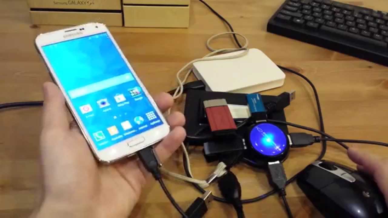 Samsung GALAXY S5: OTG Obsługa urządzeń USB (mysz, klawiatura, pendrive, hdd) | ForumWiedzy
