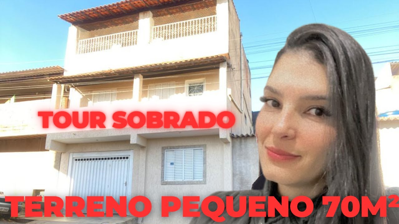 TOUR PELA MINHA CASA/SOBRADO DE 2 ANDARES TERRENO 70M²