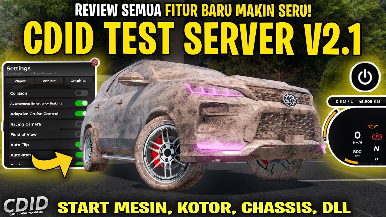 REVIEW ALL NEW FEATURES OF THE CDID UPDATE TEST SERVER V2.1 - CDID V2.1 Update Test Server