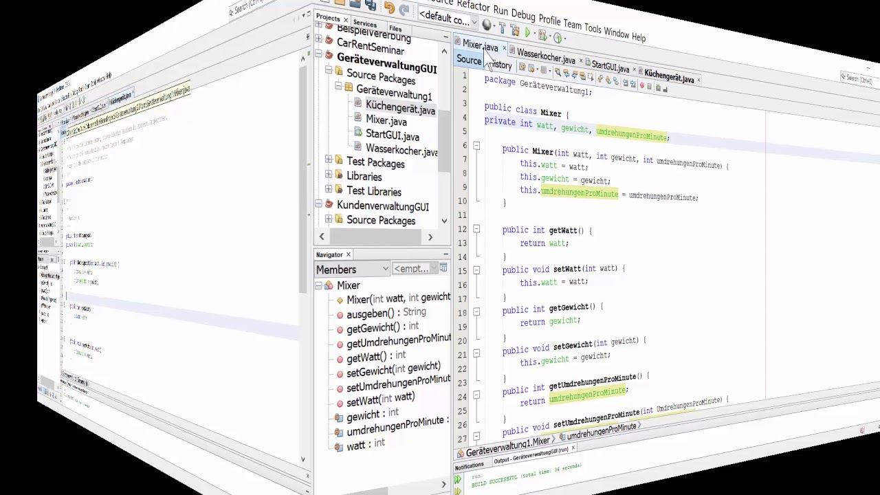 Java 24: Vererbung von Attributen und Methoden - Beispiel