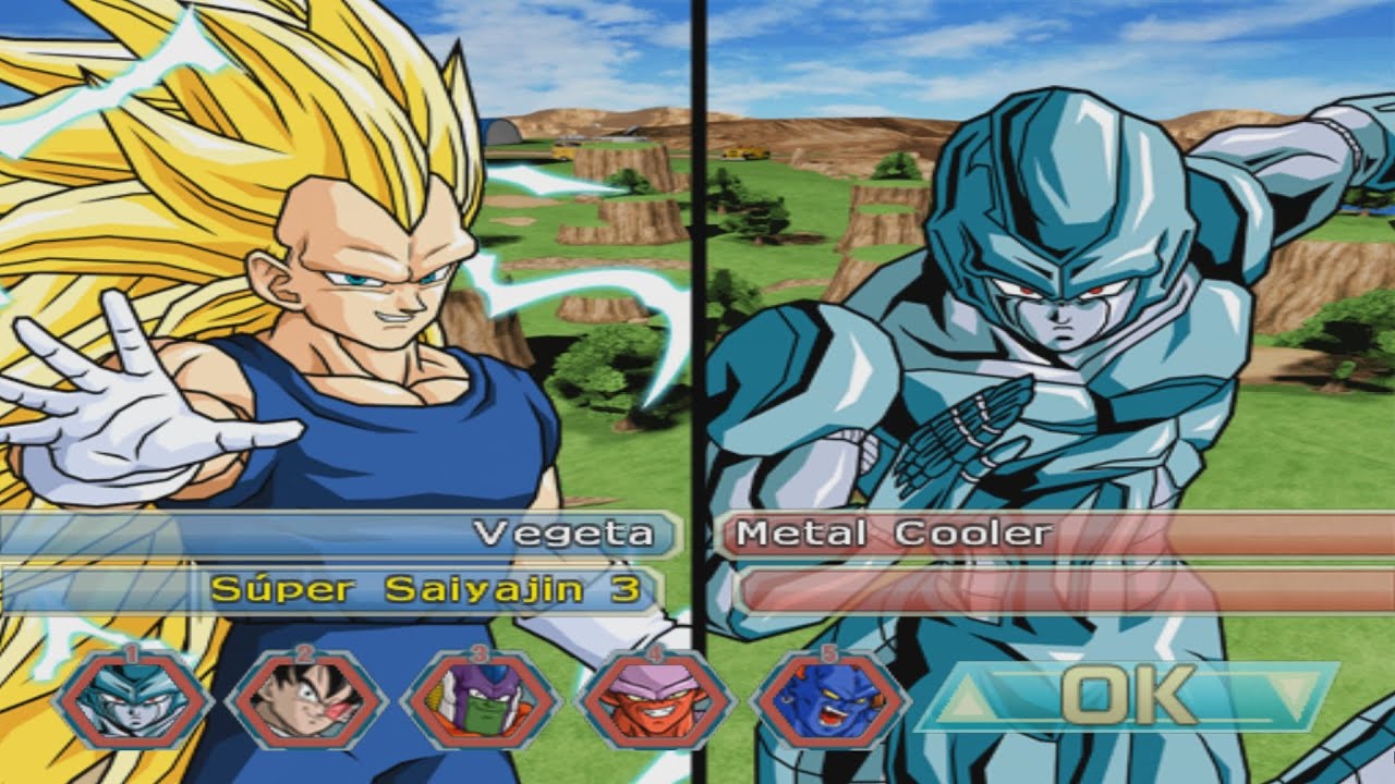 [TAS] Team Vegeta VS Movie Villains (COM VS COM) | DBZ: Budokai Tenkaichi 4 Gameplay | [JAP]