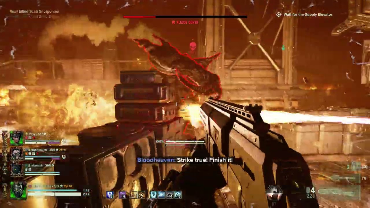 Veteran Combat Shotgun Auric Hi-Intensity Shock Troop Gauntlet | Darktide