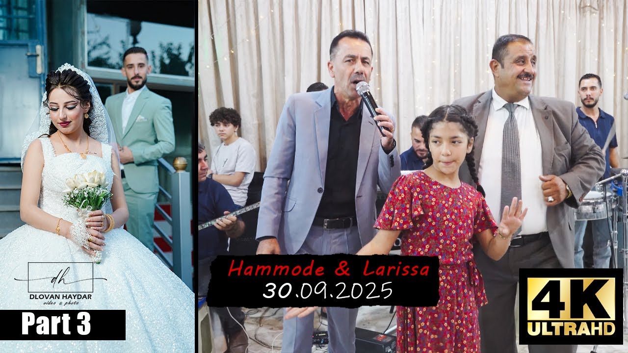 Hamode & Larissa l part 3 l عرس حمودة ولاريسا l الفنان احمد علي