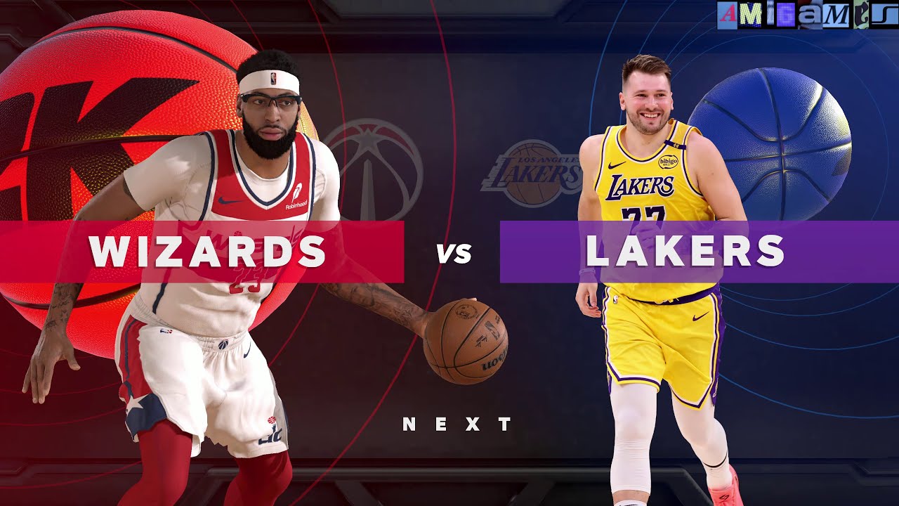 Los Angeles Lakers vs Washington Wizards NBA2K26