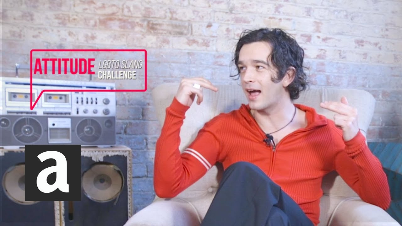 Matty Healy from 1975 describes a 'Bro Job' – Attitude LGBTQ Slang Challenge | S1 E8