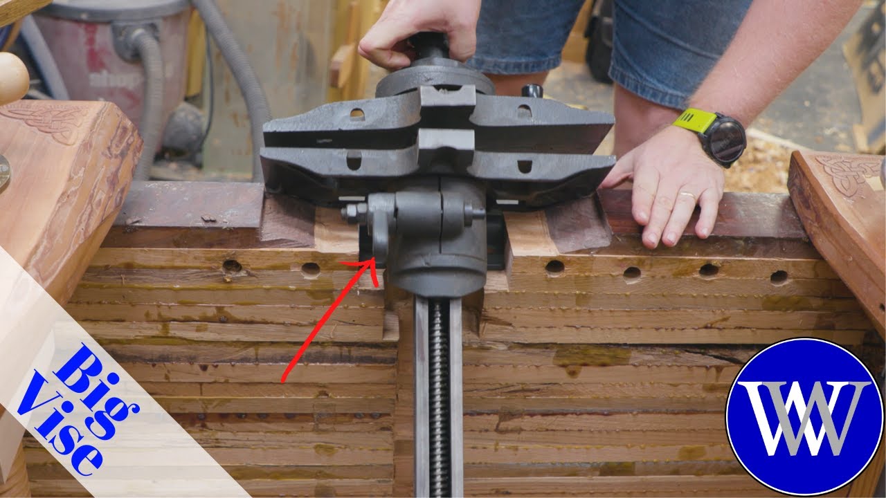 How To Install a Pattern Makers Vise In A Woodworking Bench