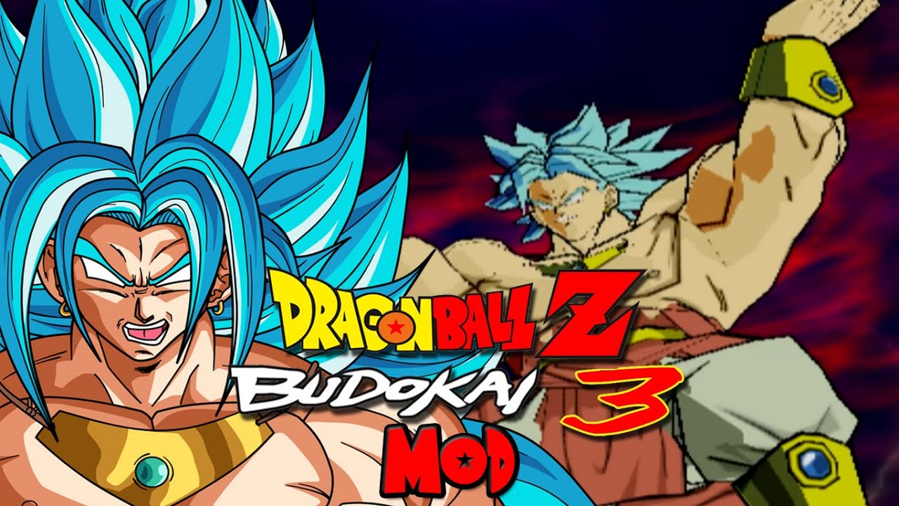 DBZ Budokai 3 Broly Legendary Super Saiyan Blue Mod