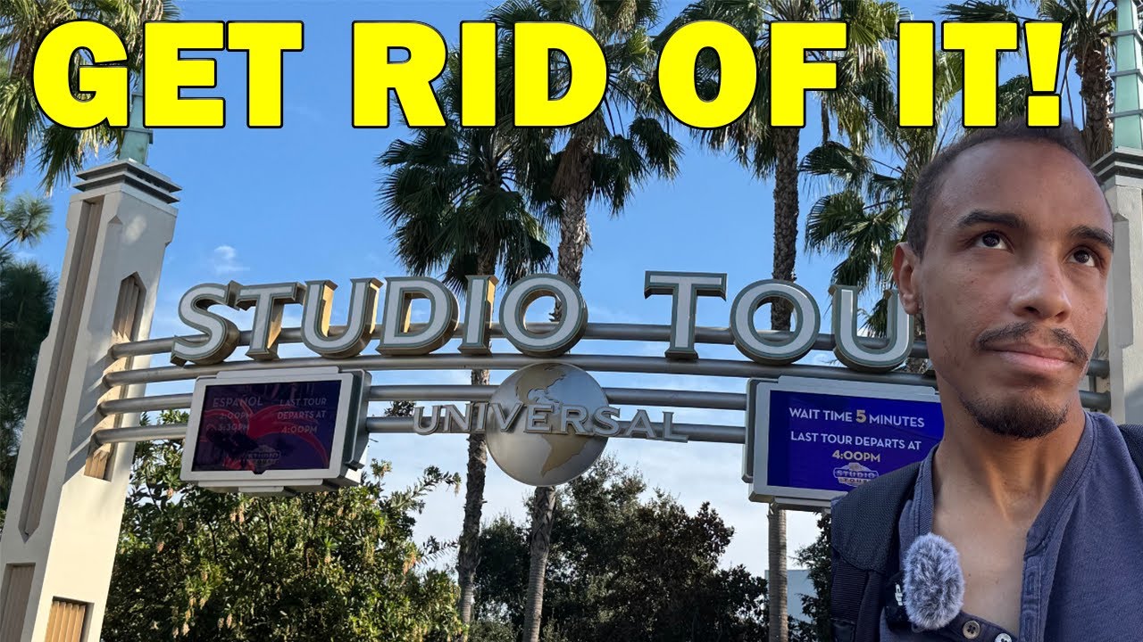The Studio Tour Should Go Away At Universal Studios Hollywood! | Wizard&rsquo;s Hot Takes Ep.1