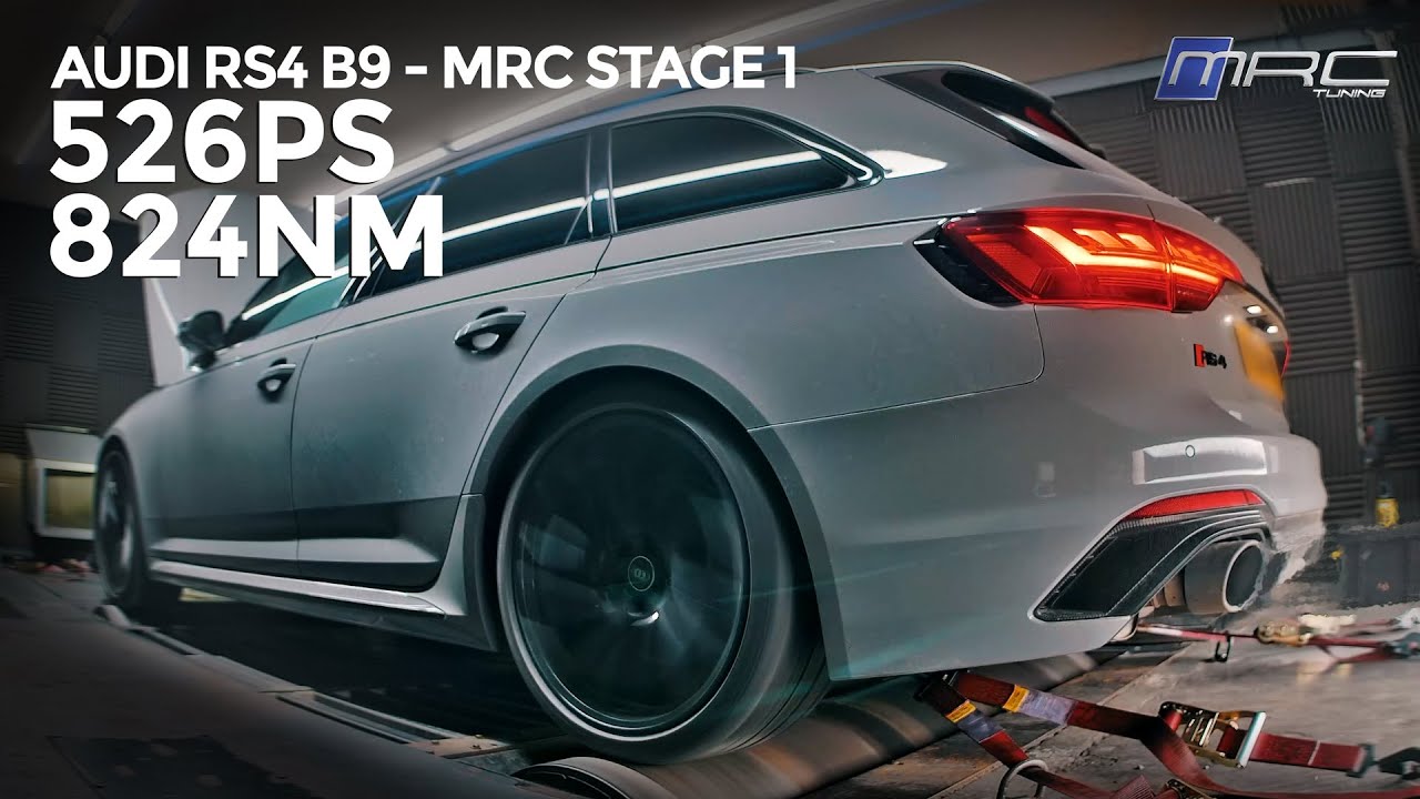 Audi B9 RS4 526PS -MRC Stage 1 ECU and TCU +76PS +224NM