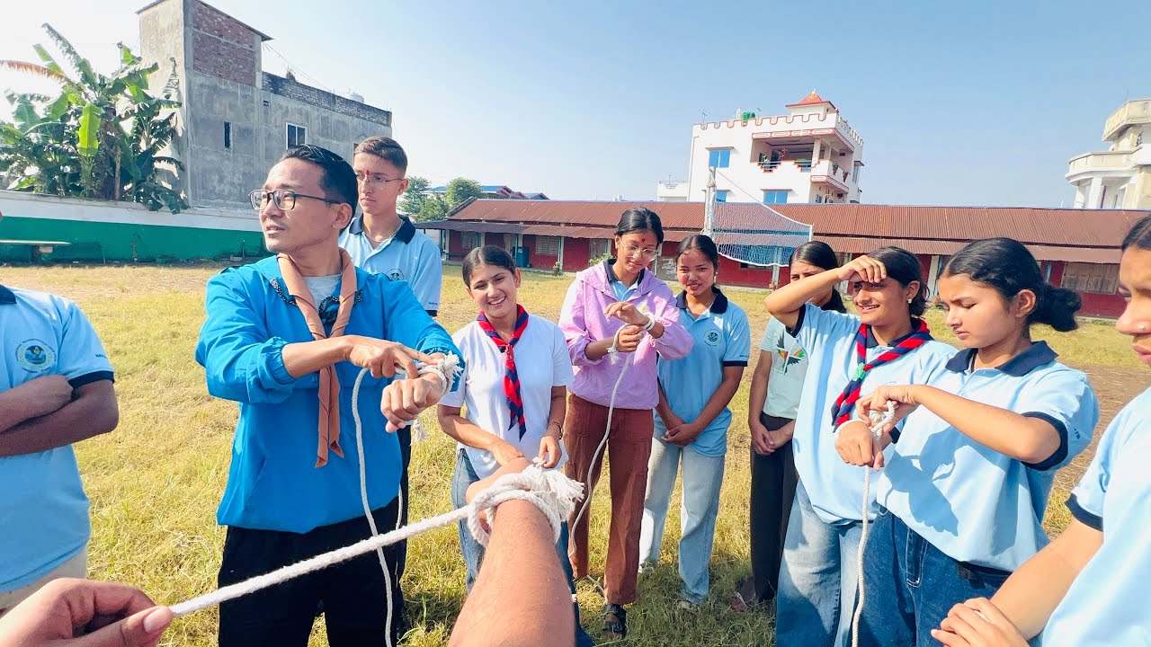 Scout Class (Nepal Scout)with Gauradaha Rover Ranger Open Crew , Jhapa Nepal | 2082.07.29 | Saturday