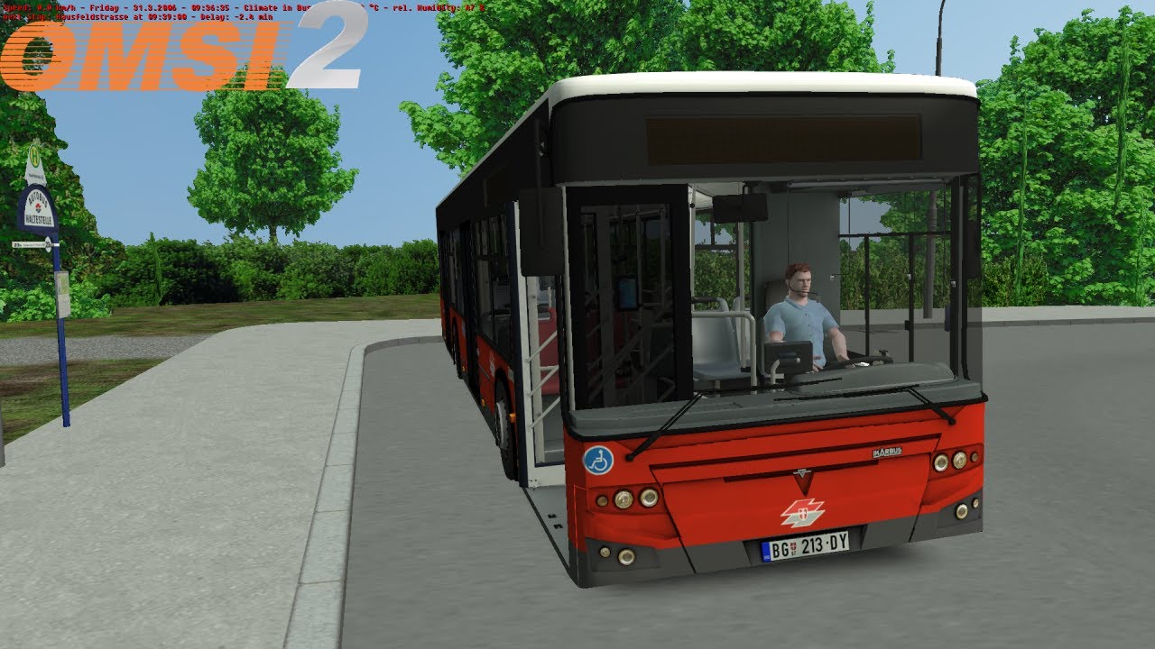Omsi 2 - Add-on Wien - Line 23A - Ikarbus IK-112N