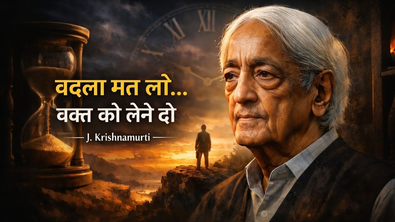Why Revenge Never Brings Peace — Jiddu Krishnamurti